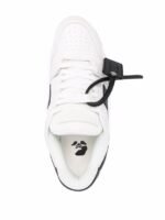 OFF-WHITE Out Of Office OOO 30 MM Low Tops Black White Blue - Image 2